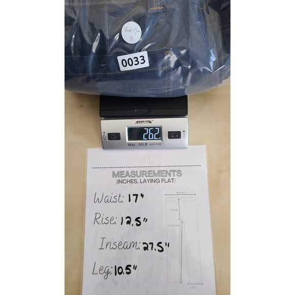 Retro LOFT Womens Wide Leg Denim Jeans Size 12 Blue High Rise Blue 34 in x 27.5 - Picture 6 of 11